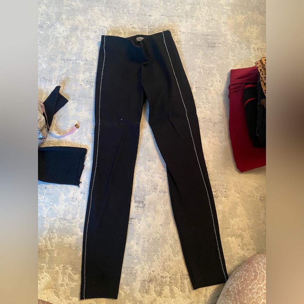 Zara beaded trim legging